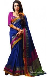 Miraan Woven Chettinadu Handloom Cotton Sari